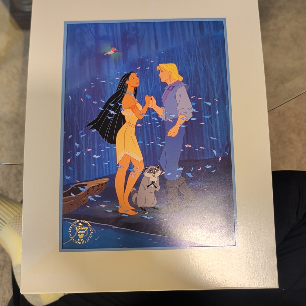 Disney Pocahontas Lithograph